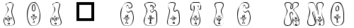 101! Celtic Knot Deco Regular truetype font