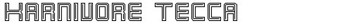 Karnivore Tecca Regular truetype font