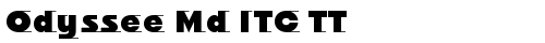 Odyssee Md ITC TT Ultra truetype font