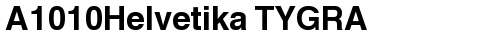 A1010Helvetika TYGRA Bold truetype шрифт